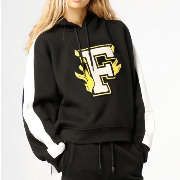Fenty Puma Color Blocked Hoodie - Picture 2 of 4